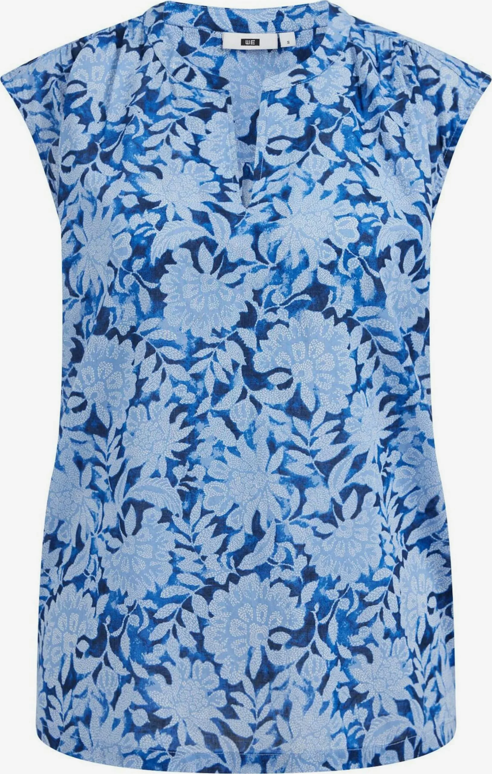 WE FASHION T-shirts Et Polos T-shirt Femme Bleu Marine / Bleu Clair / Bleu Foncé 1 WE FASHION T-shirts Et Polos T-shirt Femme Bleu Marine / Bleu Clair / Bleu Foncé