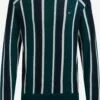 WE FASHION Pulls à Col Rond Pull-over Homme Vert Foncé