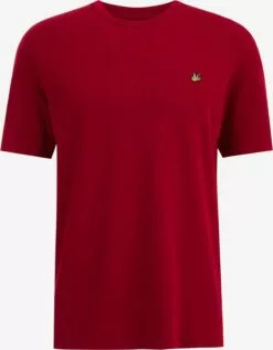 WE FASHION T-shirts T-Shirt Homme Rouge Foncé