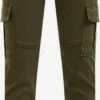 WE FASHION Pantalons Regular Pantalon Enfants Vert Foncé
