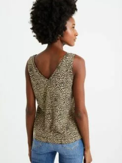 WE FASHION Hauts Sans Manches Haut Femme Beige -WE FASHION Magasin En Ligne 5d07f37b81284ed672efcae6d4d6e655