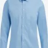 WE FASHION Chemises Décontractées Coupe Slim Chemise Homme Bleu Clair