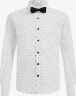 WE FASHION Chemises Coupe Regular Chemise Enfants Blanc