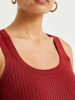 WE FASHION Débardeurs Haut Femme Rouge Foncé -WE FASHION Magasin En Ligne 5e6544996204a25a71d18b9c9ec7a12b