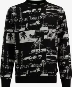 WE FASHION Sweats Sweat Enfants Gris / Gris Clair