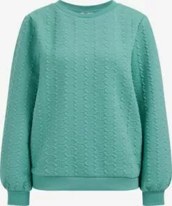 WE FASHION Sweats Sweat-shirt Femme Jade