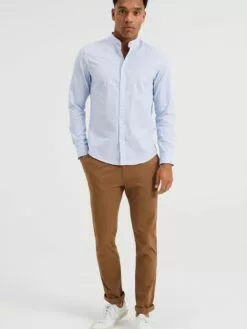 WE FASHION Chinos Coupe Slim Pantalon Chino Homme Noisette 8 WE FASHION Chinos Coupe Slim Pantalon Chino Homme Noisette -WE FASHION Magasin En Ligne 5fdd7745e60dfebc533ac0028623da1d