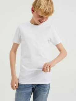 WE FASHION T-Shirts T-Shirt Enfants Blanc -WE FASHION Magasin En Ligne 617d797c881bb2e9ec674b92ed4fd7b8