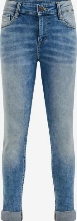 WE FASHION Jeans Skinny Jean Enfants Bleu Clair