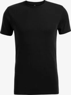 WE FASHION T-shirts T-Shirt Homme Noir
