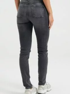 WE FASHION Jeans Skinny Jean Femme Gris -WE FASHION Magasin En Ligne 6400bb2741b894ddbb61218bc4218245