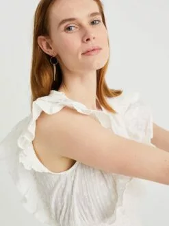 WE FASHION Robes Dété Robe D’été Femme Blanc Cassé -WE FASHION Magasin En Ligne 66d812010199c04295f2852862863f70