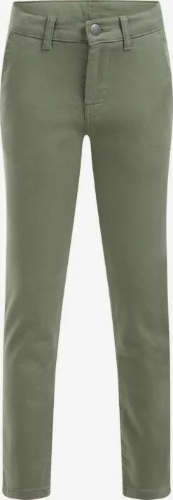 WE FASHION Pantalons Coupe Slim Pantalon Enfants Olive