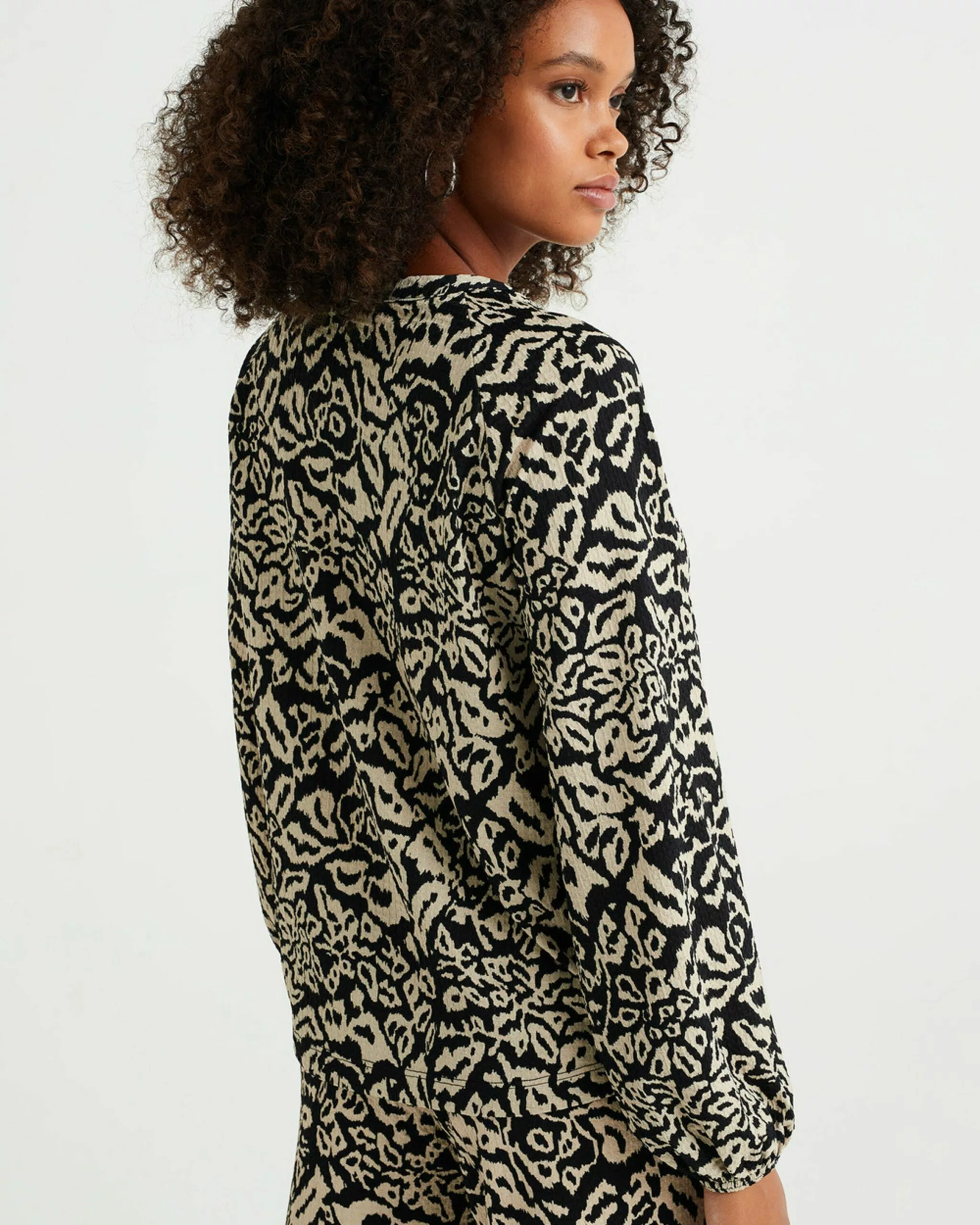 WE FASHION Hauts Chemisier Femme Ivoire 3 WE FASHION Hauts Chemisier Femme Ivoire – Image 3