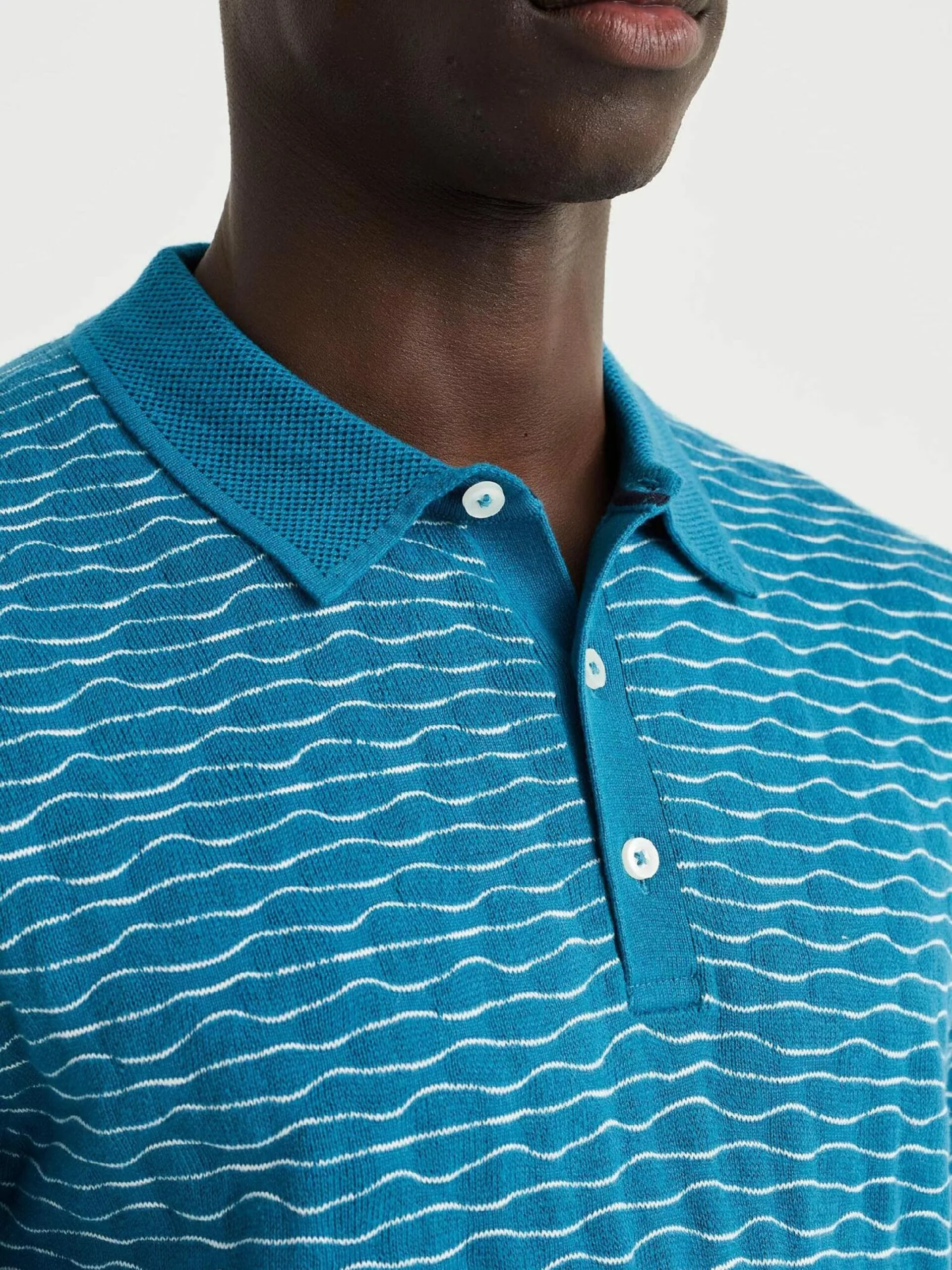 WE FASHION Pulls à Col En V Pull-over Homme Bleu 6 WE FASHION Pulls à Col En V Pull-over Homme Bleu – Image 6