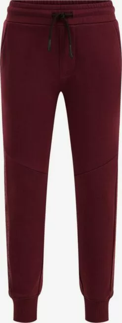 WE FASHION Pantalons Effilé Pantalon Enfants Rouge Foncé
