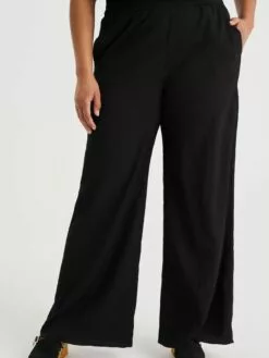WE FASHION Pantalons En Toile Wide Leg Pantalon Femme Noir 8 WE FASHION Pantalons En Toile Wide Leg Pantalon Femme Noir -WE FASHION Magasin En Ligne 6cac038a42aadc07373777317e3bdbf8
