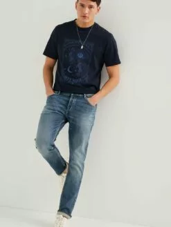 WE FASHION Slim Coupe Slim Jean Homme Bleu Foncé 13 WE FASHION Slim Coupe Slim Jean Homme Bleu Foncé -WE FASHION Magasin En Ligne 6d9c6bb6f59bf016584619c878565a34