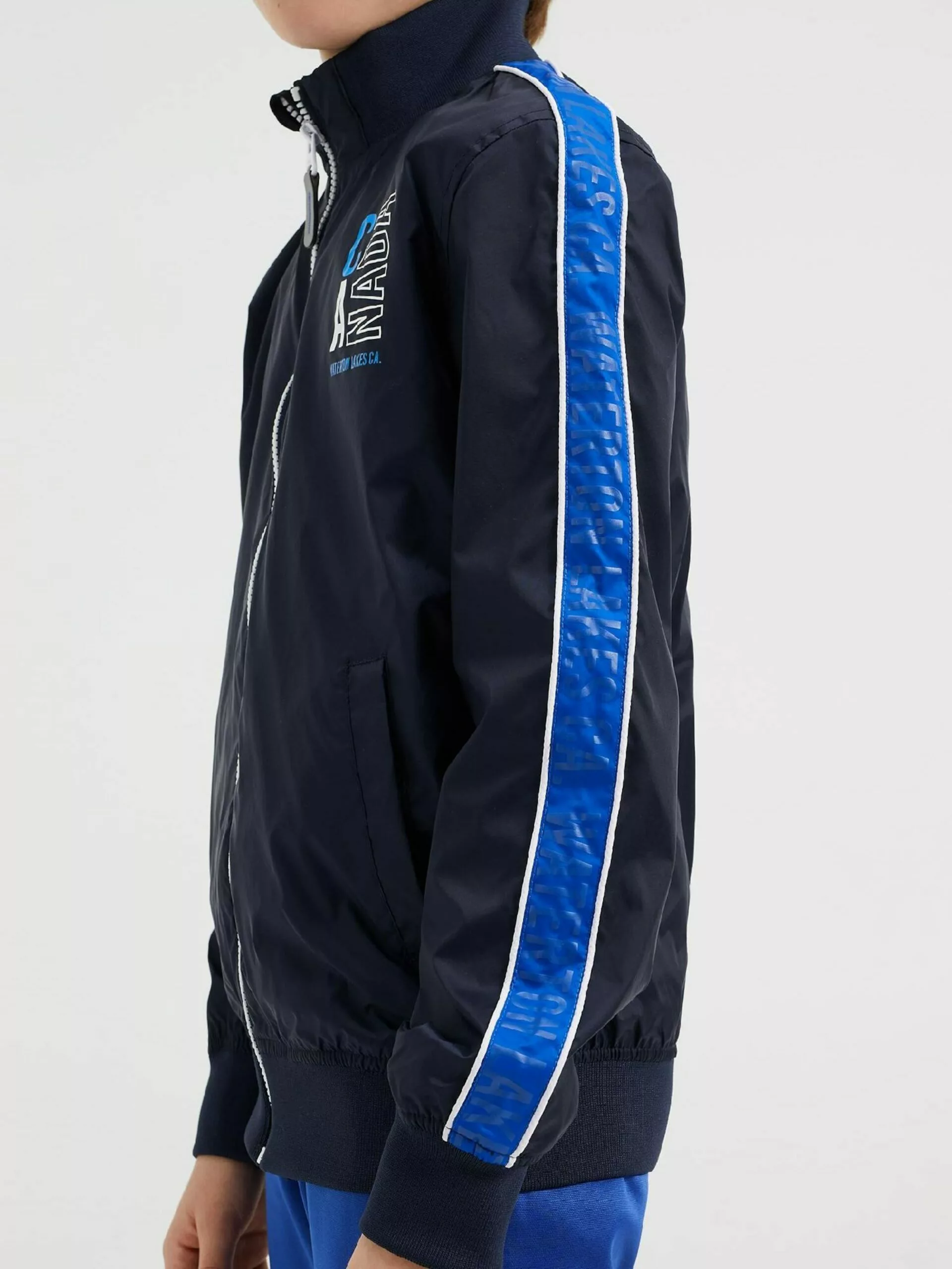 WE FASHION Vestes De Mi-saison Veste Mi-saison Enfants Bleu Marine 5 WE FASHION Vestes De Mi-saison Veste Mi-saison Enfants Bleu Marine – Image 5