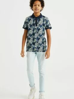 WE FASHION Slim Coupe Slim Jean Enfants Bleu Clair -WE FASHION Magasin En Ligne 6f40115f3c4081094a958870c0570ac4