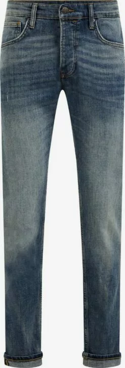 WE FASHION Slim Coupe Slim Jean Homme Bleu