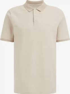 WE FASHION Polos T-Shirt Homme Beige