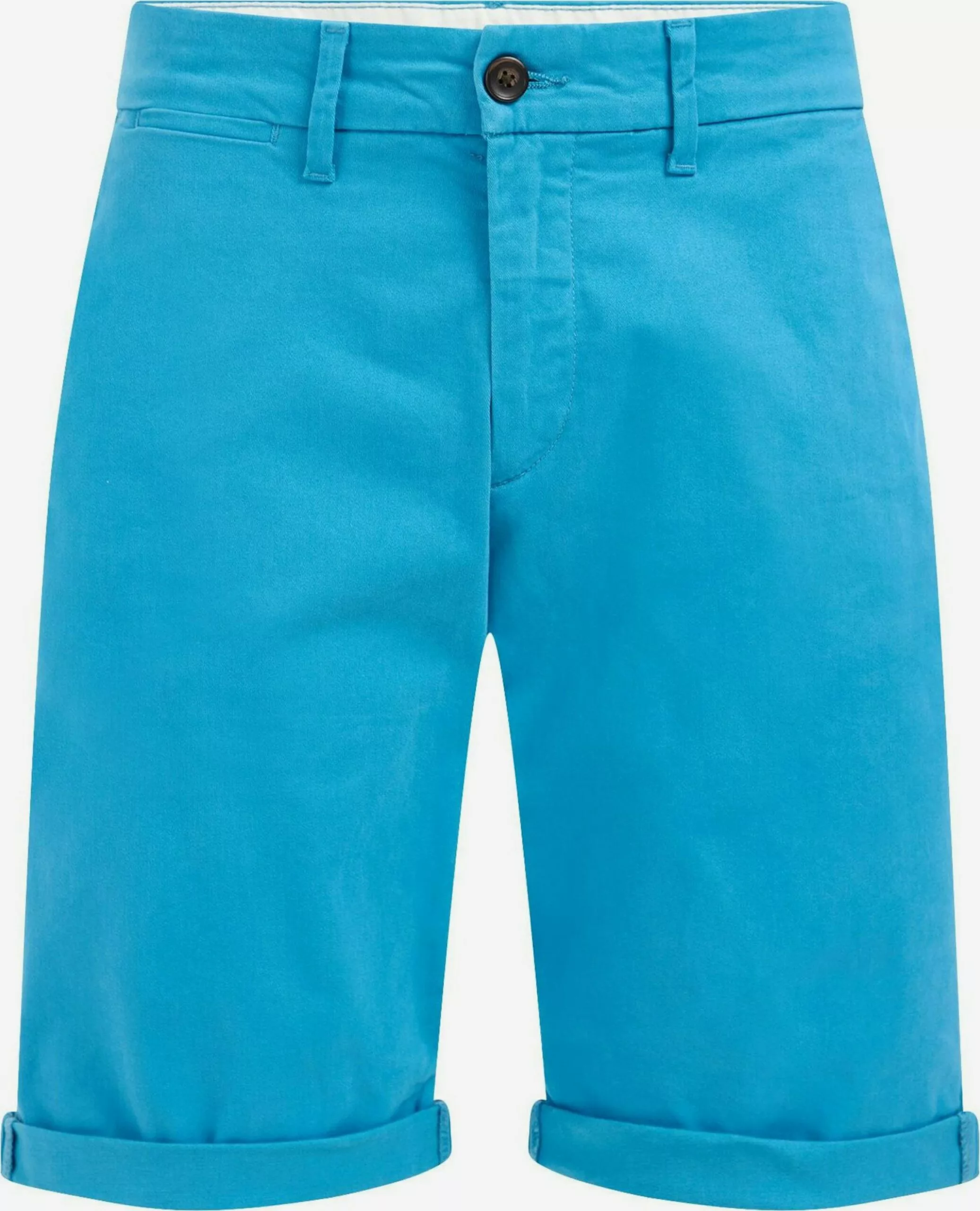 WE FASHION Shorts Chino Coupe Slim Pantalon Chino Homme Bleu 1 WE FASHION Shorts Chino Coupe Slim Pantalon Chino Homme Bleu