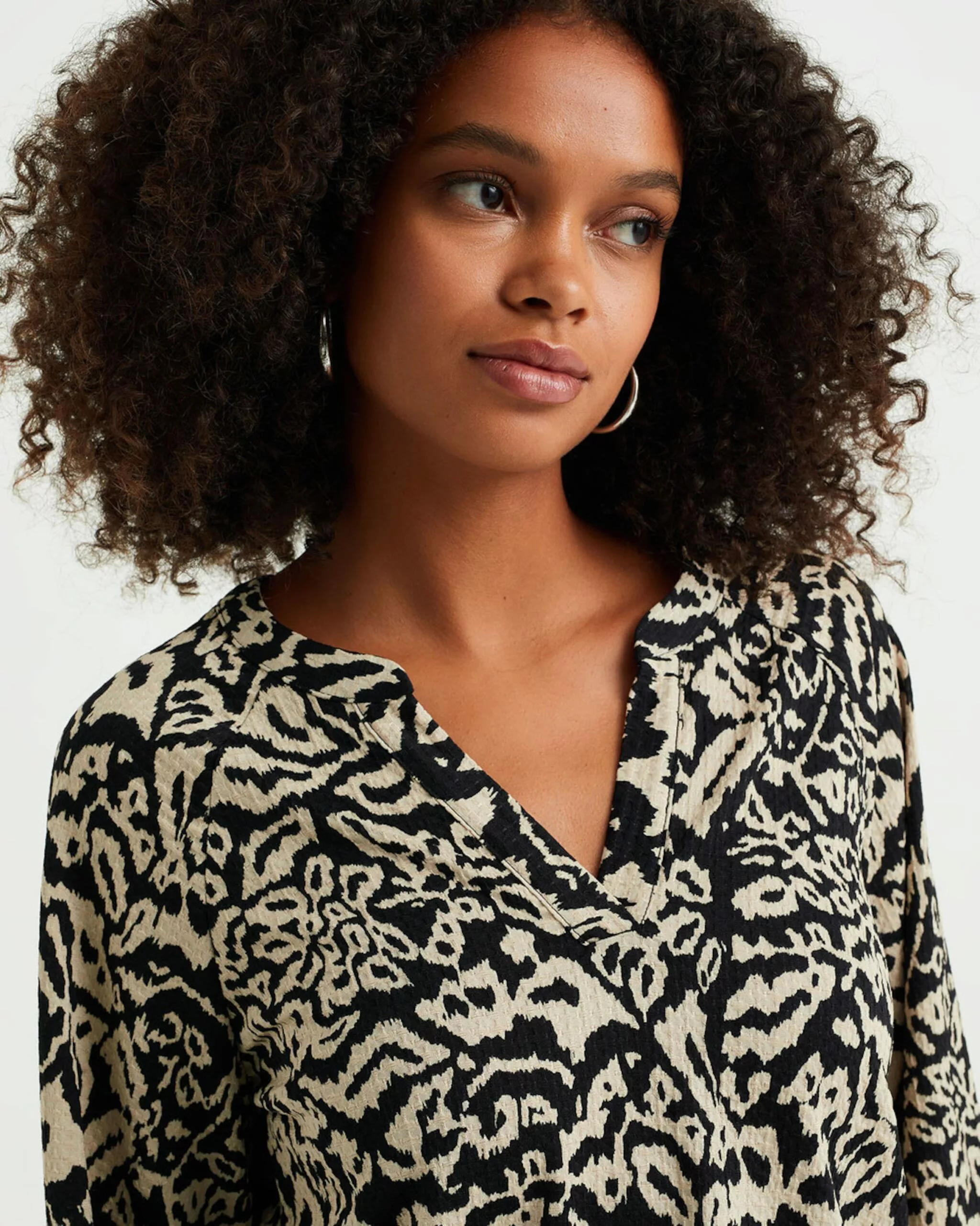 WE FASHION Hauts Chemisier Femme Ivoire 4 WE FASHION Hauts Chemisier Femme Ivoire – Image 4