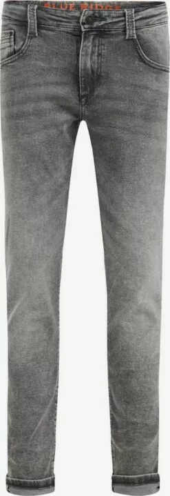 WE FASHION Slim Coupe Slim Jean Enfants Gris