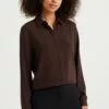 WE FASHION Chemisiers Chemisier Femme Marron
