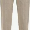 WE FASHION Chinos Coupe Slim Pantalon Chino Homme Taupe / Gris Clair