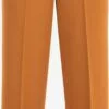 WE FASHION Pantalons En Toile Regular Pantalon Femme Caramel