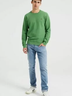 WE FASHION Pulls à Col Rond Pull-over Homme Vert Clair -WE FASHION Magasin En Ligne 78719f1a4894c10c41b9cf0950793848