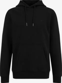 WE FASHION Sweats à Capuche Sweat-shirt Homme Noir