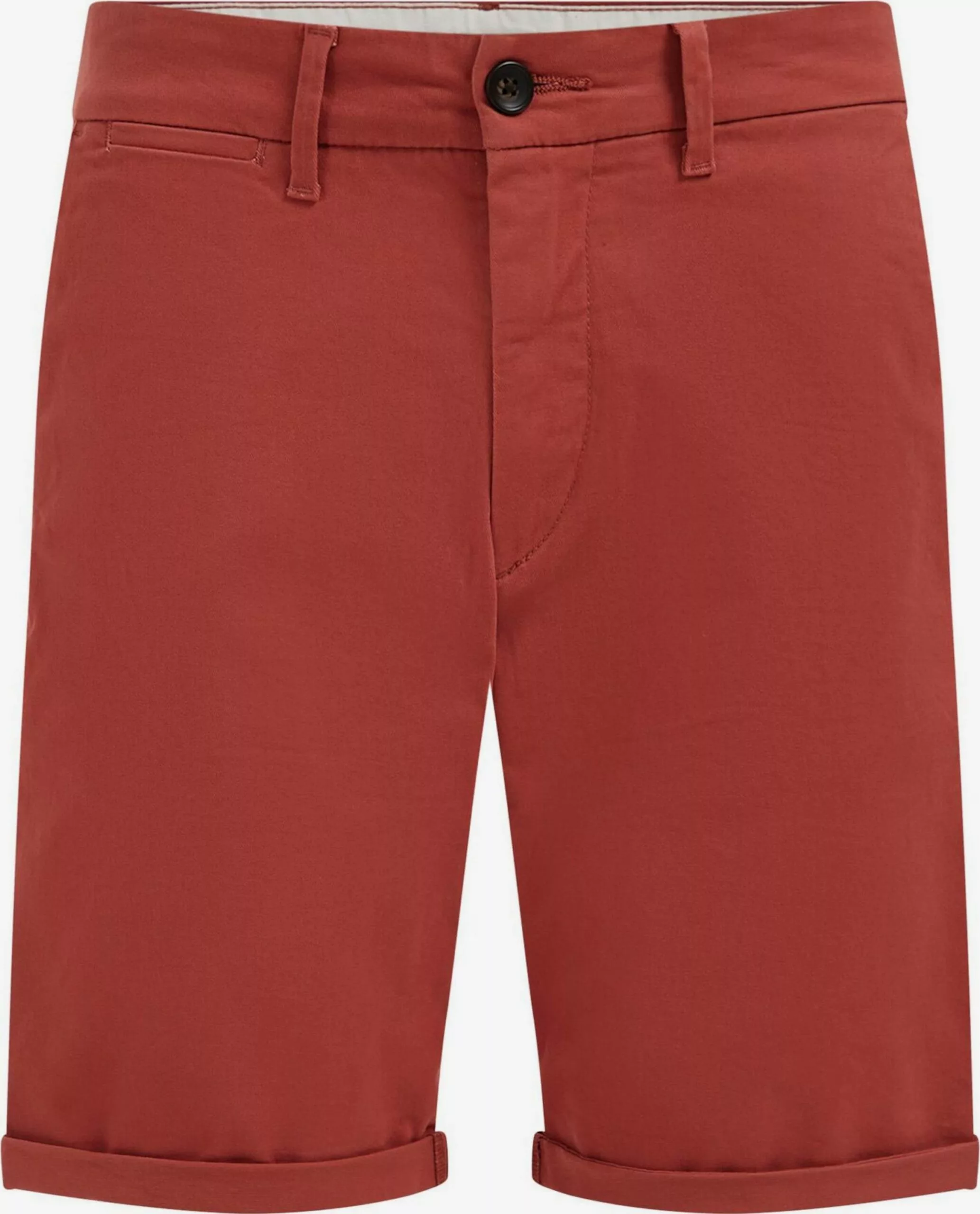 WE FASHION Shorts Chino Coupe Slim Pantalon Chino Homme Rouge Rouille 1 WE FASHION Shorts Chino Coupe Slim Pantalon Chino Homme Rouge Rouille