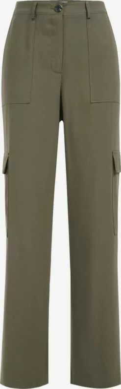 WE FASHION Pantalons Cargo Loosefit Pantalon Cargo Femme Olive