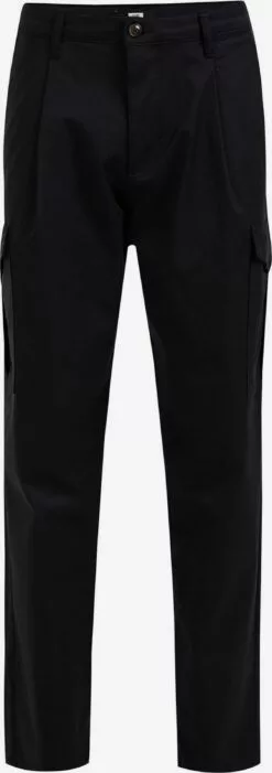 WE FASHION Pantalons Cargo Effilé Pantalon Cargo Homme Bleu Nuit