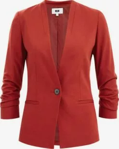 WE FASHION Blazers Classiques Blazer Femme Rouille