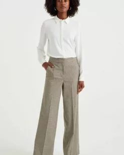 WE FASHION Chemisiers Chemisier Femme Blanc Cassé -WE FASHION Magasin En Ligne 7ebf24499a6ca53c68953d5b792d4890