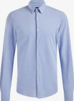 WE FASHION Chemises Décontractées Coupe Regular Chemise Homme Bleu Pastel