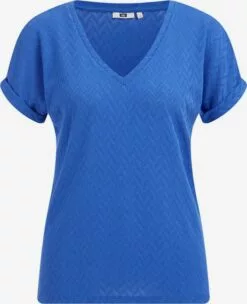 WE FASHION T-shirts T-shirt Femme Bleu
