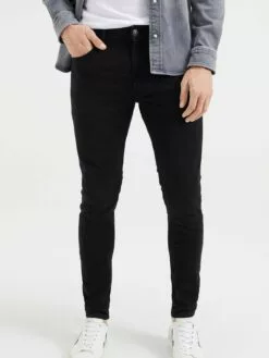 WE FASHION Jeans Skinny Jean Homme Noir -WE FASHION Magasin En Ligne 81c004924046179d60e215b9e46cdb8c