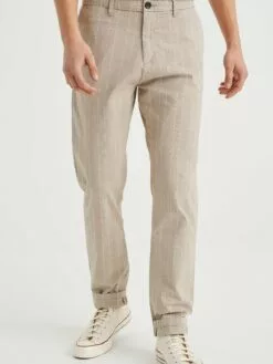 WE FASHION Chinos Coupe Slim Pantalon Chino Homme Taupe / Gris Clair 5 WE FASHION Chinos Coupe Slim Pantalon Chino Homme Taupe / Gris Clair -WE FASHION Magasin En Ligne 839c3f427f3f94ba40764298bc3bc3dd