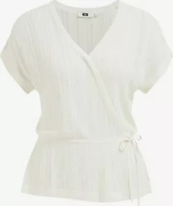 WE FASHION Pulls Maille Fine Pull-over Femme Blanc