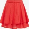 WE FASHION Mini-jupes Jupe Femme Rouge Orangé