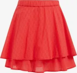 WE FASHION Mini-jupes Jupe Femme Rouge Orangé
