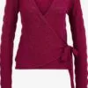 WE FASHION Gilets Cardigan Femme Violet