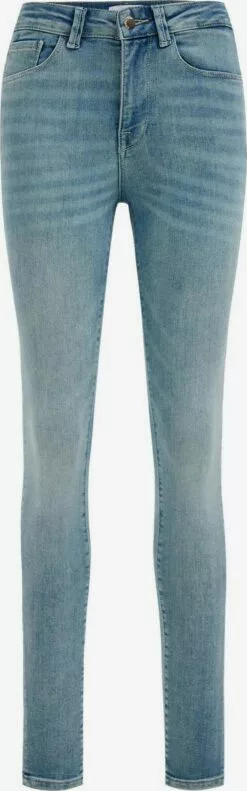 WE FASHION Jeans Skinny Jean Femme Bleu Clair