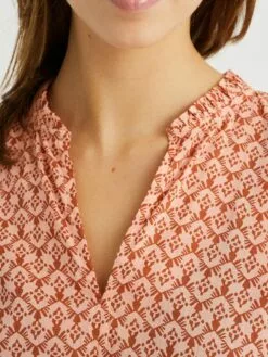 WE FASHION Robes Fluides Robe-chemise Femme Homard / Saumon -WE FASHION Magasin En Ligne 89a7d8526bf2a22cd978c1a0a40993a3