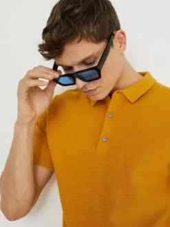 WE FASHION Polos T-Shirt Homme Moutarde -WE FASHION Magasin En Ligne 89d759d818a3e8e634ef81cc9075971e